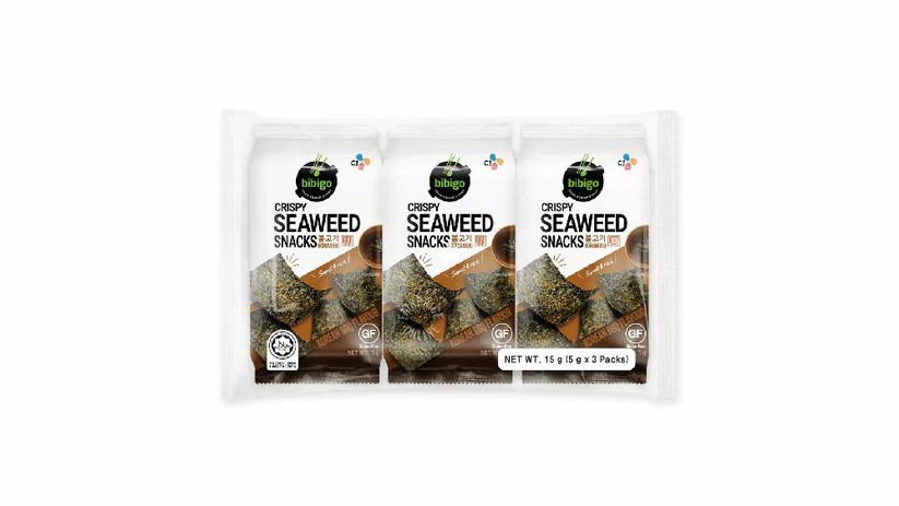 BIBIGO Seetang Snack BBQ 3 x 5g