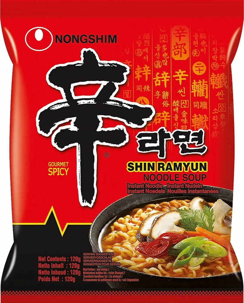 Nong Shim Instant Shin Ramen schaf 120g