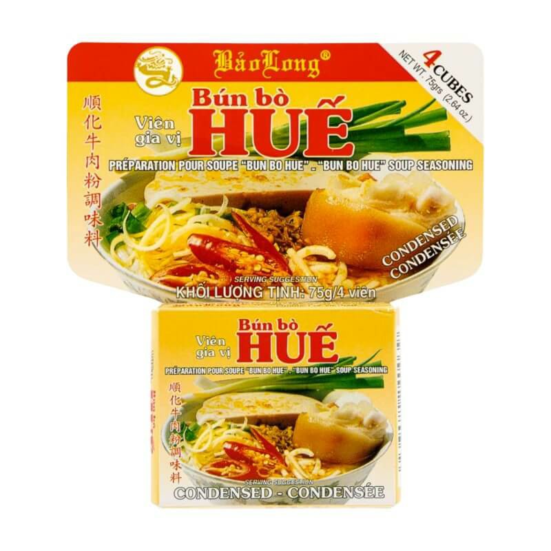 Bao Long Brühwürfel klar/Bun Bo Hue 75g