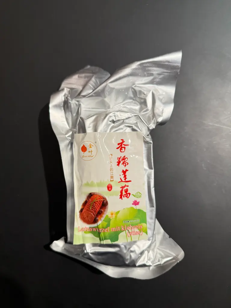 金叶铝箔纸装糯米藕 450g