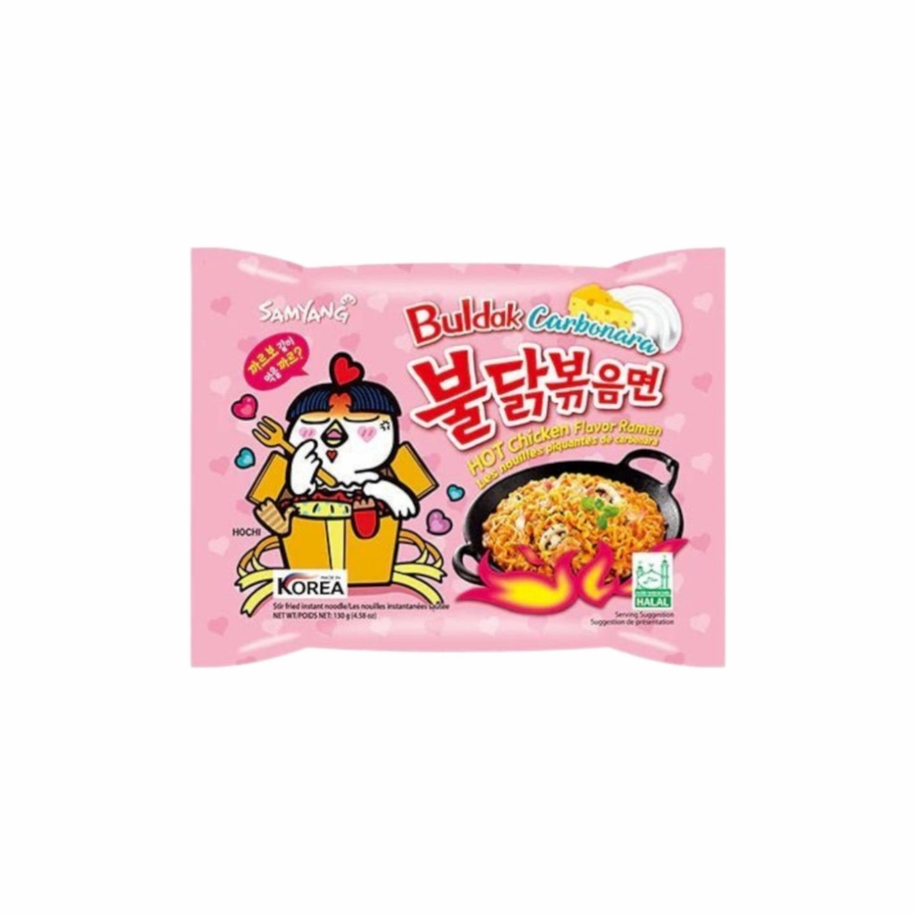 Samyang Instantnudeln Hot Chicken Ramen Carbonara 130g