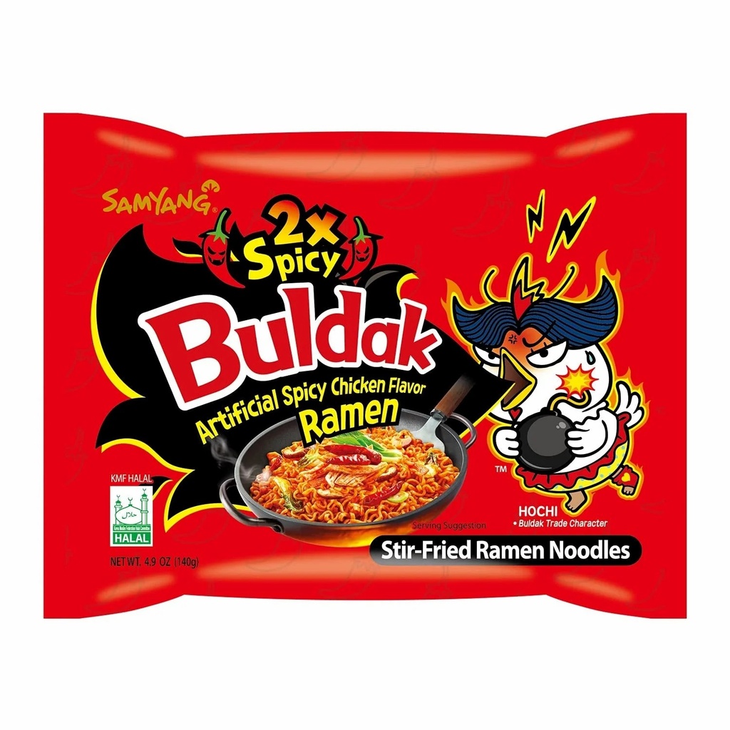 Samyang Instantnudeln Hot Chicken Ramen 2xSpicy 140g