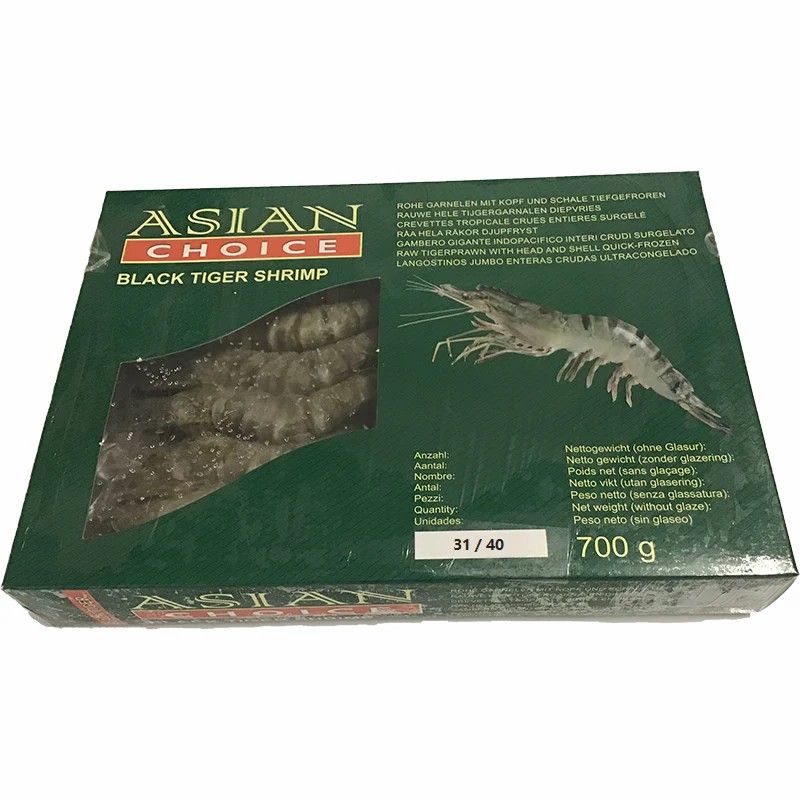 Asian Choice BlackTiger Garnele 31/40 geschält 700g