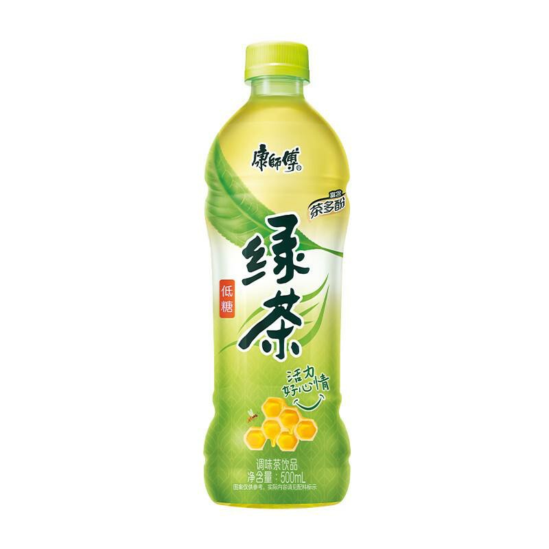 Grünertee weniger Zucker 500ml