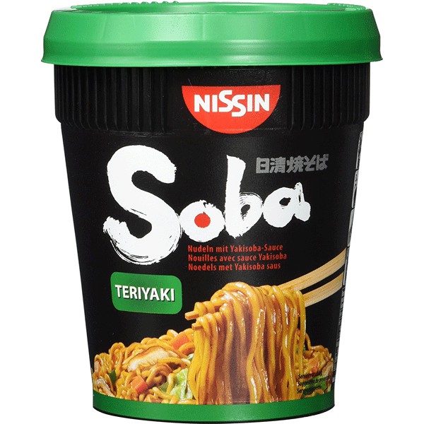 Nissin Instant Yakisoba Teriyaki Geschmack 90g