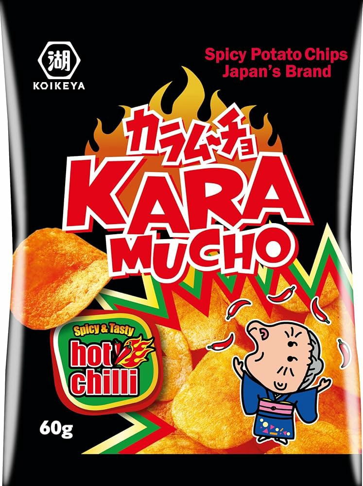 Karamucho   Karamucho Karamucho Potato Chips Ridge Cut 60g