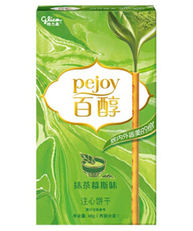 百醇抹茶慕斯注心饼干 42g