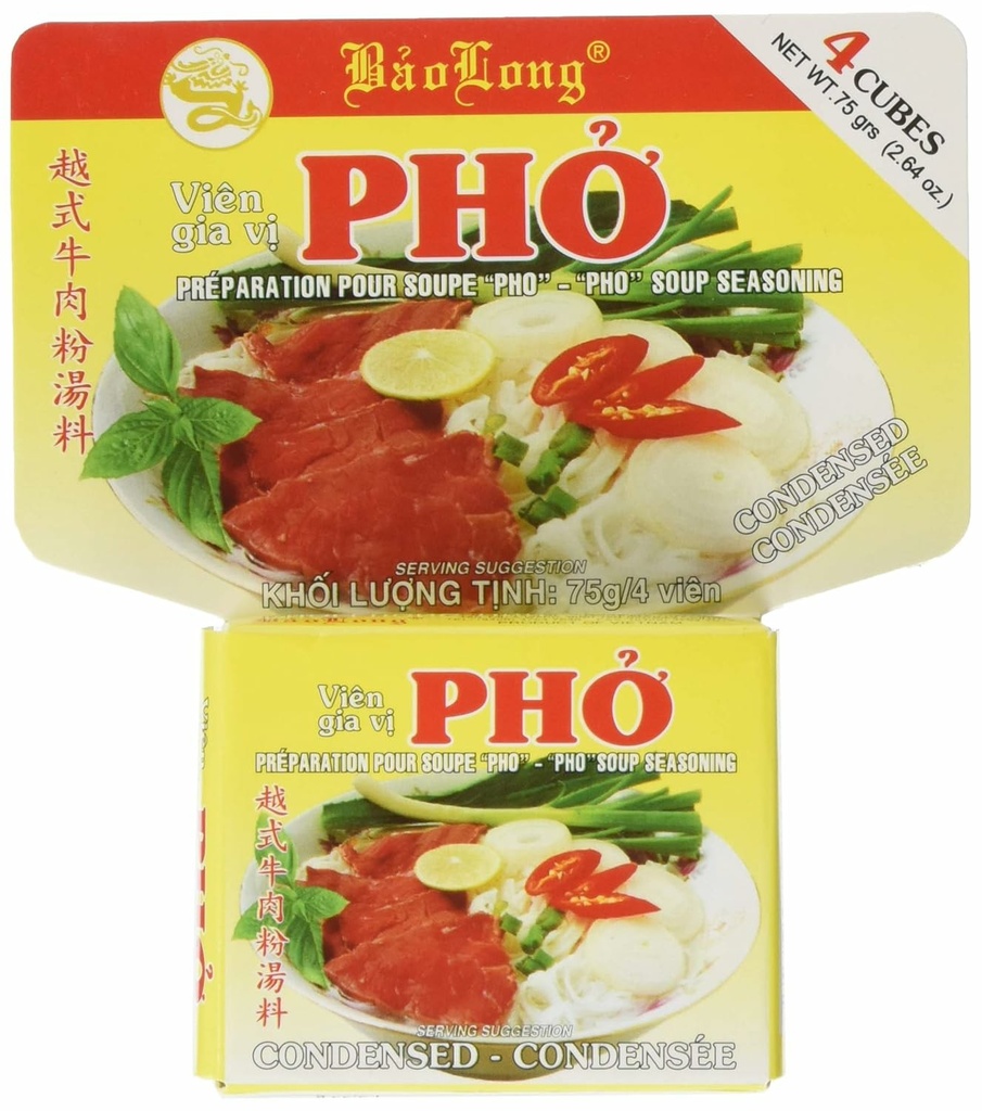 Bao Long Brühwürfel Rind/Po Bo 75g