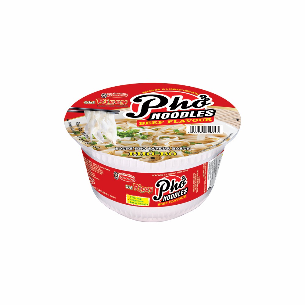 ACECOOK Instant Pho mit Rindgeschmack 71g