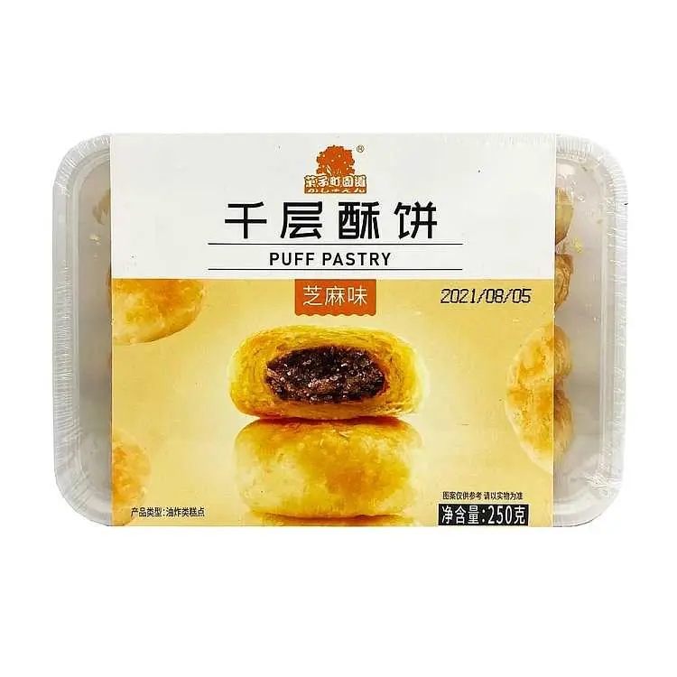 Puff-Gebäck mit Sesamgeschmack 250g