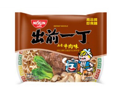 [10062] NISSIN  Instantnudeln Rind 5 Gewürze 100g