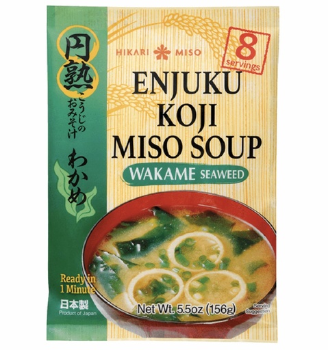 [10122] MISO    Hikari Misosuppe Wakame 156g