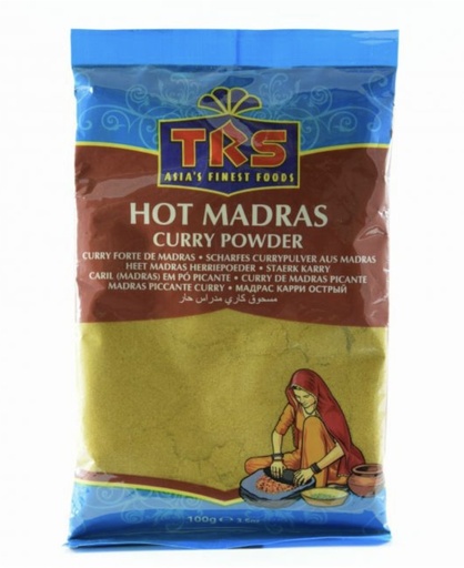 [10135] TRS Currypulver Madras Scharf 100g