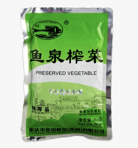 [10157] 鱼泉鱼泉榨菜 80g