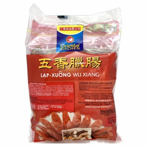 [10217] Oriental Kitchen Chinesische Salami mit 5 Gewürzen 500g