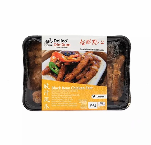 [10223] Delico Hühnerfüße Schwarze mit Bohnensoße 400g