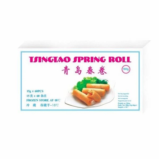 [10231] TSINGTAO Frühlingsrolle Gemüse Mini 900g