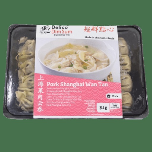 [10242] Delico Wonton Schweinefleisch nach "Shanghai-Art" 312g