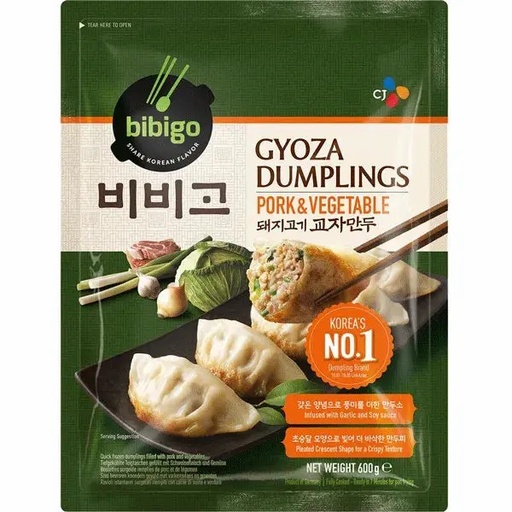 [10247] Bibigo Gyoza Schweinefleish & Gemüse 600g
