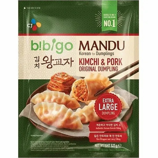 [10248] Bibigo Mandu Kimchi & Schweinefleisch 525g