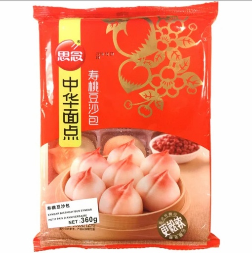 [10255] Synear Birthday Bao mit Rot Bohnenpaste 360g