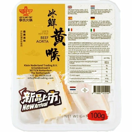 [10284] 李氏火锅冰鲜黄喉 100g