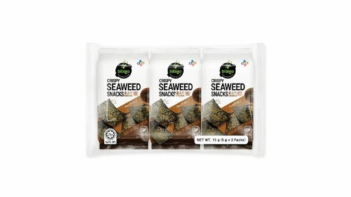 [10322] BIBIGO Seetang Snack BBQ 3 x 5g