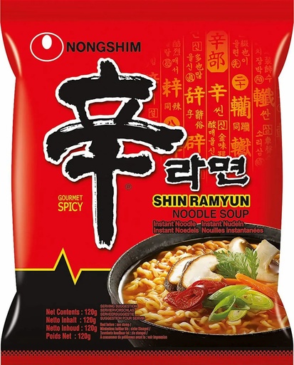 [10340] Nong Shim Instant Shin Ramen schaf 120g