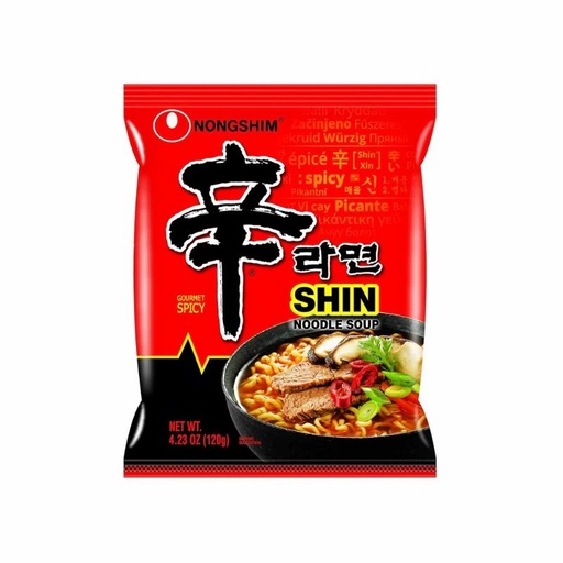 [10341] Nong Shim Instant Shin Ramen sehr scharf 120g