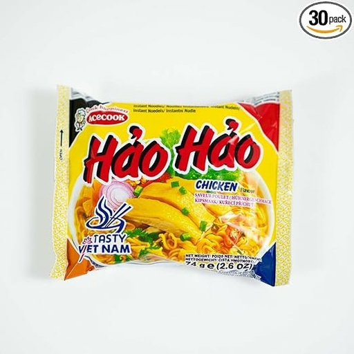 [10342] Haohao Instantnudeln Hühnchen 47g