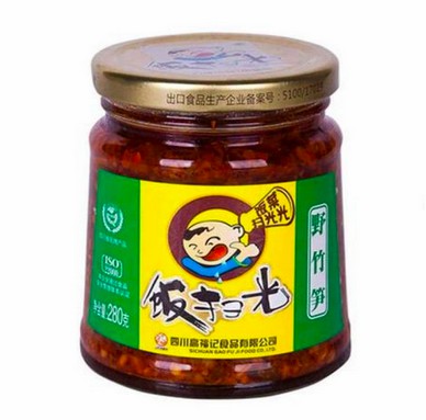 [10373] 饭扫光家常野竹笋 280g
