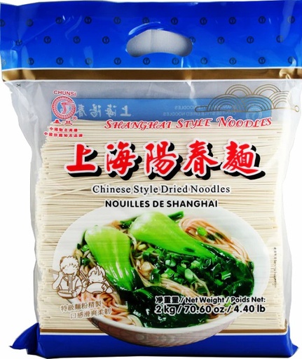 [10378] CHUNSI Weizennudeln nach ”Schanghai-Art" 2kg