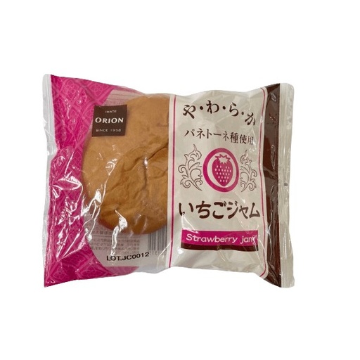 [10411] Orion Bakery Erdbeere Marmelade Brötchen 90g