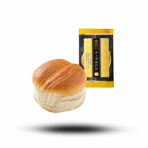 [10413] Tokyo Bread Ahornsirup Geschmack Brötchen 70g
