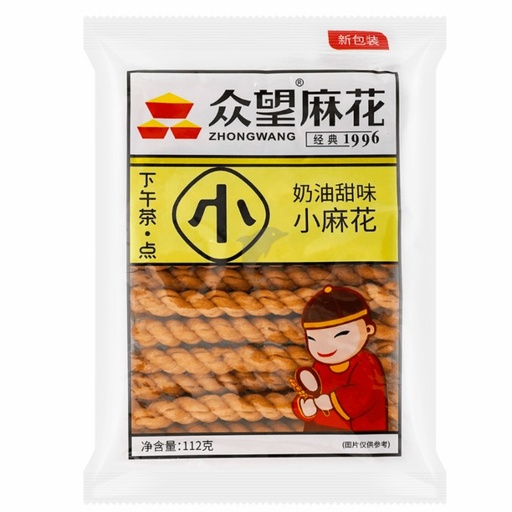 [10421] Kringel KekseSahnegeschmack ZHONGWANG 112g