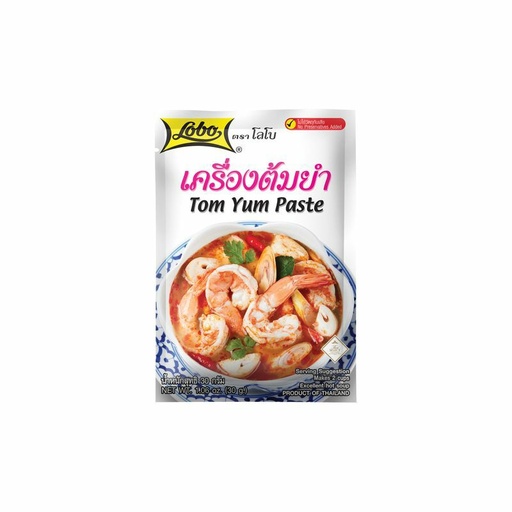 [10502] Tom Yum  Lobo Suppenbasis Tom Yum Paste 30g