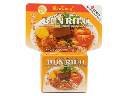 [10511] Bao Long Brühwürfel Krabbe/Bun Rieu 75g