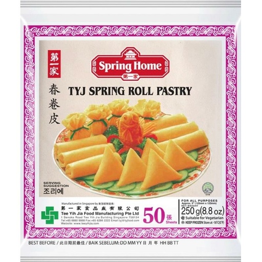 [10529] 第一家春卷皮张红 250g