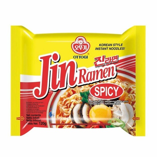 [10543] Ottogi Instant Ramen scharf 120g