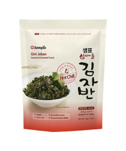 [10575] Sempio Crispy Seaweed Snack scharf 50g