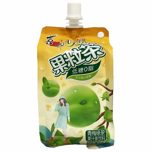[10590] Cici Trinkgelee Pﬂaumen Grüner Tee 300g