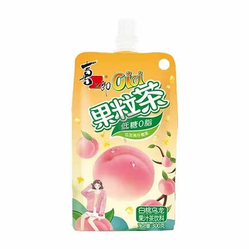 [10591] Cici Trinkgelee Weißer Pﬁrsich Oolong Tee 300g