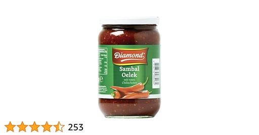 [10618] DIAMOND Sambal Oelek sehr scharf 740g