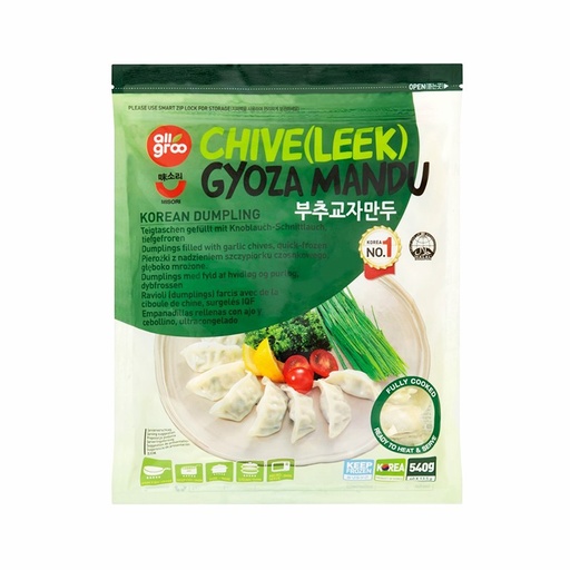 [10627] Allgroo Dumpling mit Schnittlauch 540g