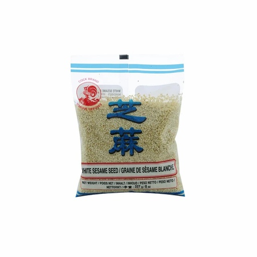 [10632] Cock Sesame weiß 227g