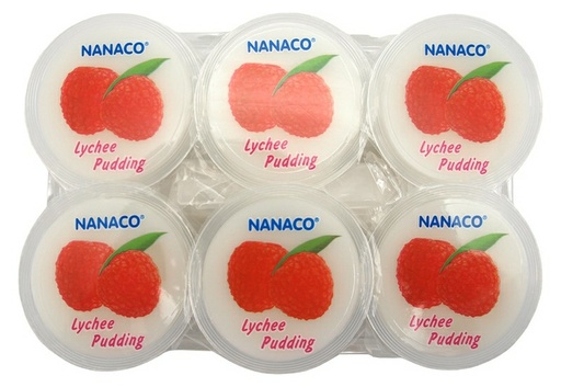 [10634] Nanaco Pudding mit Lychee Geschmack 480g