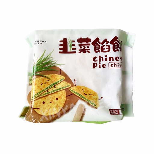[10646] Chinesische Pie mit Schnittknoblauch 460g