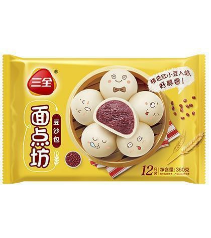 [10662] Bao mit süßer roter Bohnenpaste 360g