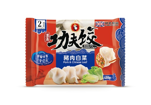 [10812] KONG FU Dumpling Schweinefleisch & Chinakohl 400g
