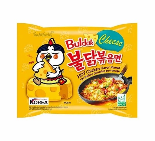 [10862] Samyang Instantnudeln Hot Chicken Ramen Käse 140g